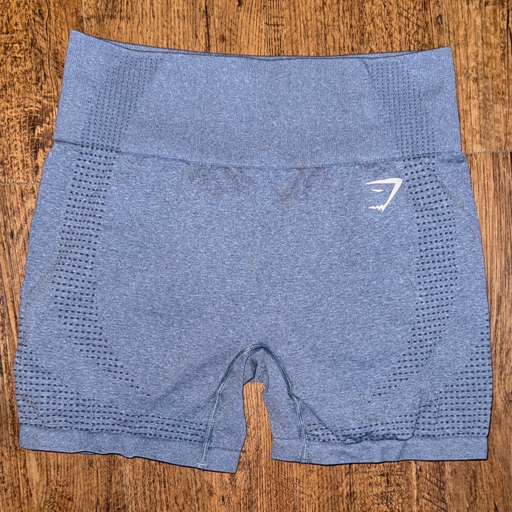 Seamless Blue Women's Shorts